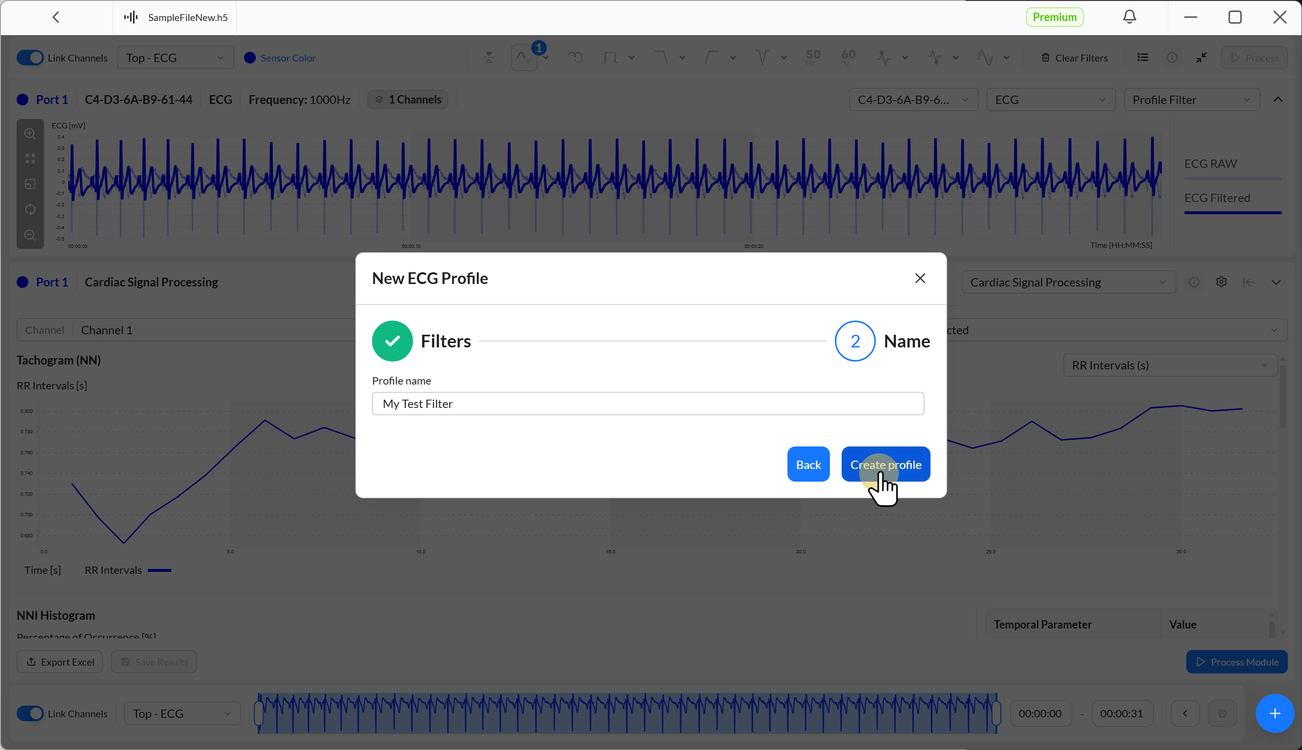 Mastering the Signal Processing Toolbar in Biosignals Studio